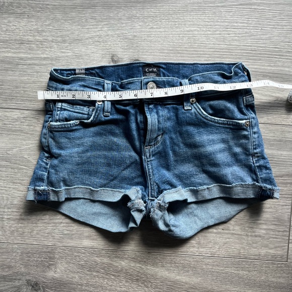 Citizens of Humanity Stretch Denim Shorts - Picture 3 of 4
